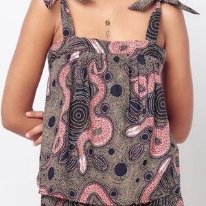 Corey Lynn Calter (Anthro)
Size Medium
Snake Print Top